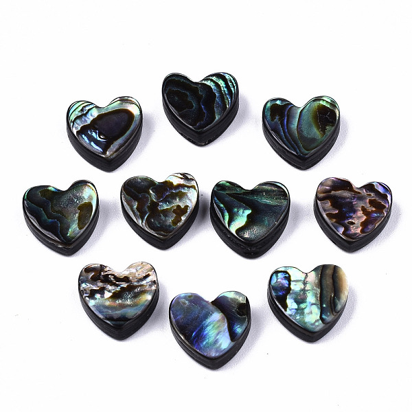 PandaHall Natural Abalone Shell/Paua Shell Beads, Heart, Colorful, 10x10.5x3.5mm, Hole: 1mm Paua Shell Heart
PandaHall Natural Abalone Shell/Paua Shell Beads, Heart, Colorful, 10x10.5x3.5mm, Hole: 1mm Paua Shell Heart