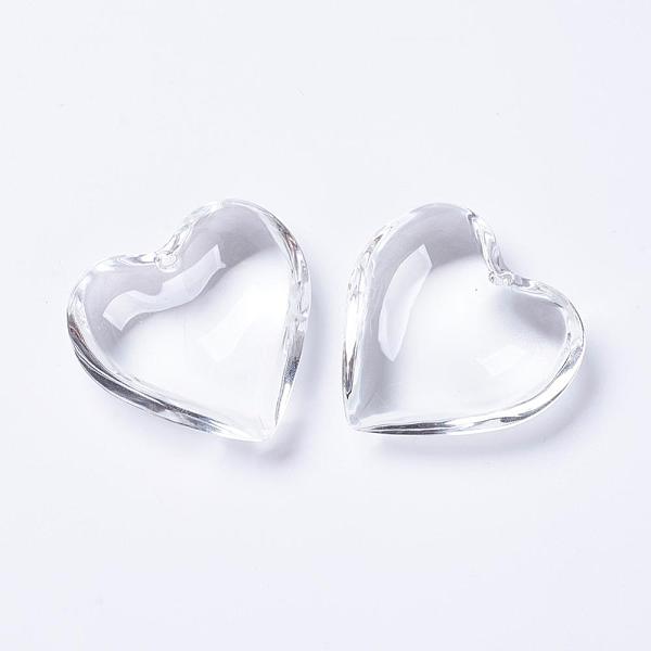 PandaHall Glass Pendants, Heart, Clear, 40~41x42~43x15mm, Hole: 2mm Glass Heart Clear
PandaHall Glass Pendants, Heart, Clear, 40~41x42~43x15mm, Hole: 2mm Glass Heart Clear