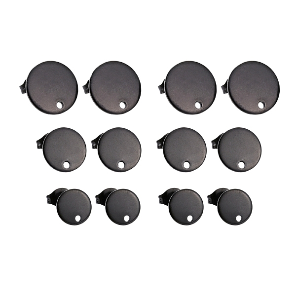 PandaHall 24Pcs 3 Size304 Stainless Steel Stud Earring Findings, with Loop and Flat Plate, Ear Nuts/Earring Backs, Flat Round...
PandaHall 24Pcs 3 Size304 Stainless Steel Stud Earring Findings, with Loop and Flat Plate, Ear Nuts/Earring Backs, Flat Round...
