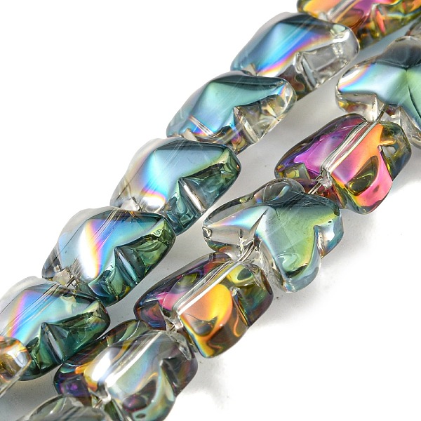 PandaHall Half Plated Electroplate Transparent Glass Beads Strands, Butterfly, Dark Sea Green, 8x10x6mm, Hole: 1mm, about 90pcs/strand...
PandaHall Half Plated Electroplate Transparent Glass Beads Strands, Butterfly, Dark Sea Green, 8x10x6mm, Hole: 1mm, about 90pcs/strand...