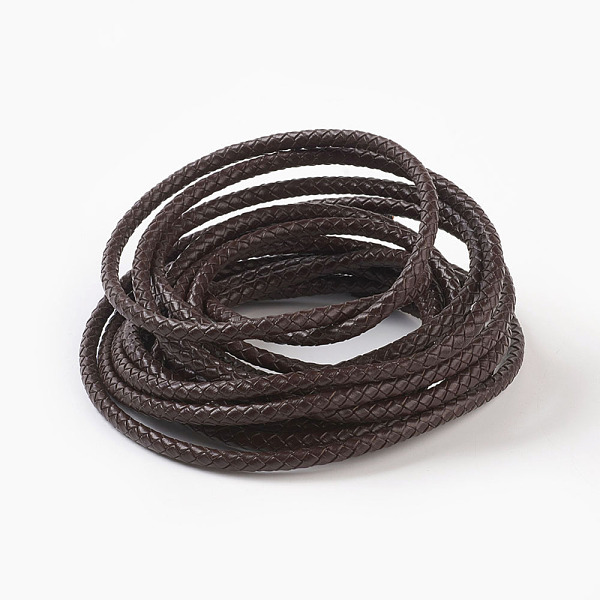 PandaHall Braided Leather Cord, Leather Jewelry Cord, Jewelry DIY Making Material, Dyed, Round, Coconut Brown, 5mm, about 10.93 yards...
PandaHall Braided Leather Cord, Leather Jewelry Cord, Jewelry DIY Making Material, Dyed, Round, Coconut Brown, 5mm, about 10.93 yards...