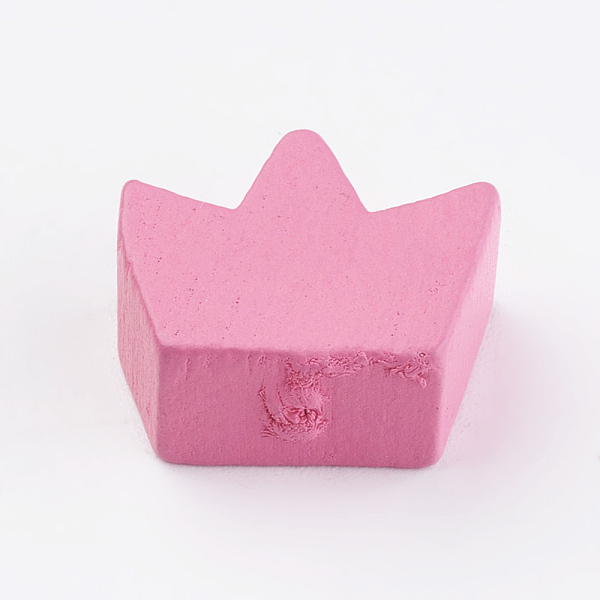 PandaHall Natural Wood Beads, Dyed, Crown, Hot Pink, 13x17x8mm, Hole: 2mm, about 840pcs/500g Wood Crown Pink
PandaHall Natural Wood Beads, Dyed, Crown, Hot Pink, 13x17x8mm, Hole: 2mm, about 840pcs/500g Wood Crown Pink