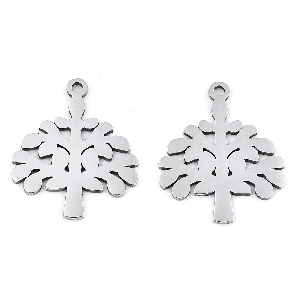 PandaHall 201 Stainless Steel Pendants, Laser Cut, Tree of Life, Stainless Steel Color, 23.5x19.5x0.9mm, Hole: 1.6mm 201 Stainless Steel...
PandaHall 201 Stainless Steel Pendants, Laser Cut, Tree of Life, Stainless Steel Color, 23.5x19.5x0.9mm, Hole: 1.6mm 201 Stainless Steel...
