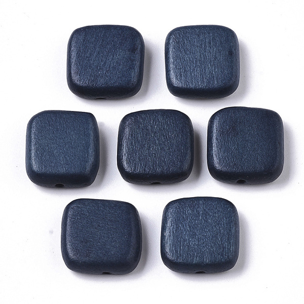 PandaHall Painted Natural Wood Beads, Square, Marine Blue, 16x15x5.5mm, Hole: 1.5mm Schima Wood Square Blue
PandaHall Painted Natural Wood Beads, Square, Marine Blue, 16x15x5.5mm, Hole: 1.5mm Schima Wood Square Blue