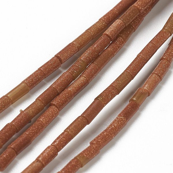 PandaHall Synthetic Goldstone Beads Strands, Column, 4.3~5.6x2.3~2.5mm, Hole: 0.9mm, about 82~86pcs/strand, 14.96~17.71 inch(38~45cm)...
PandaHall Synthetic Goldstone Beads Strands, Column, 4.3~5.6x2.3~2.5mm, Hole: 0.9mm, about 82~86pcs/strand, 14.96~17.71 inch(38~45cm)...