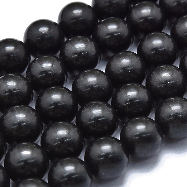 PandaHall Natural Shungite Beads Strands, Round, 9.5~10mm, Hole: 0.8mm, about 40pcs/Strand, 14.96 inch(38cm) Shungite Round
PandaHall Natural Shungite Beads Strands, Round, 9.5~10mm, Hole: 0.8mm, about 40pcs/Strand, 14.96 inch(38cm) Shungite Round