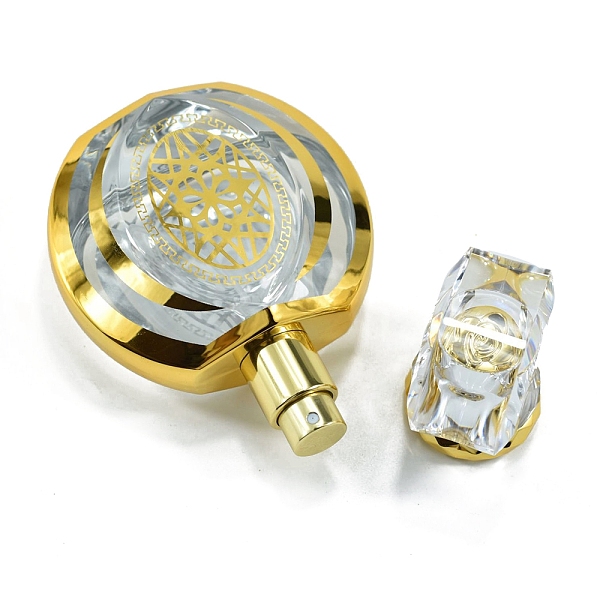 PandaHall Gold Stamping Glass Spray Perfume Bottles, SPA Aromatherapy Essemtial Oil Empty Bottle, Light Khaki, 10.8x7.6cm Glass Bottle
PandaHall Gold Stamping Glass Spray Perfume Bottles, SPA Aromatherapy Essemtial Oil Empty Bottle, Light Khaki, 10.8x7.6cm Glass Bottle