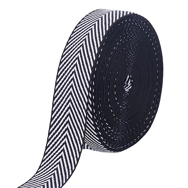 PandaHall PH 9.6 Yard Craft Striped Ribbon 1" Wide Polyester Ribbon Black White Striped Cotton Webbing Twill Tape Ribbon Herringbone Ribbon...
PandaHall PH 9.6 Yard Craft Striped Ribbon 1" Wide Polyester Ribbon Black White Striped Cotton Webbing Twill Tape Ribbon Herringbone Ribbon...