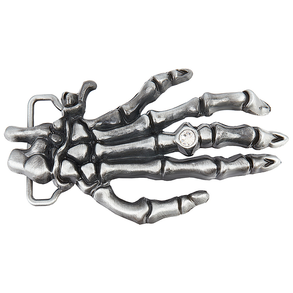 PandaHall Zinc Alloy Smooth Buckles, Belt Fastener, Skeleton Hand, Gunmetal, 125x61.5x19.5mm Alloy Palm
PandaHall Zinc Alloy Smooth Buckles, Belt Fastener, Skeleton Hand, Gunmetal, 125x61.5x19.5mm Alloy Palm
