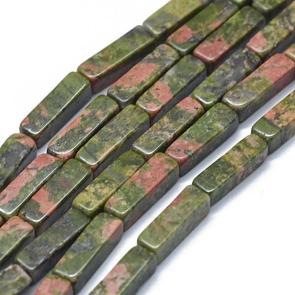 PandaHall Natural Unakite Beads Strands, Cuboid, 12.5~13.5x3~5x3~4.5mm, Hole: 1mm, about 30~32pcs/strand, 15.1~15.9 inch(38.5~40.5cm)...
PandaHall Natural Unakite Beads Strands, Cuboid, 12.5~13.5x3~5x3~4.5mm, Hole: 1mm, about 30~32pcs/strand, 15.1~15.9 inch(38.5~40.5cm)...