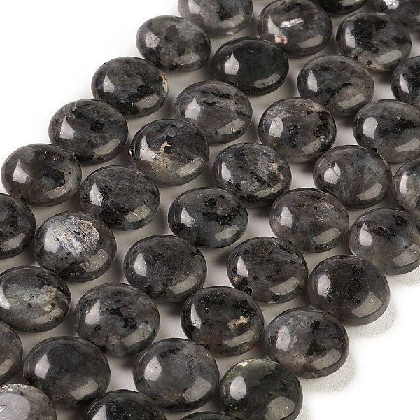 PandaHall Natural Larvikite Beads Strands, Flat Round, Black, 14.6~15.5x6~6.5mm, Hole: 0.8mm, about 27pcs/strand, 15.59''~15.87''...
PandaHall Natural Larvikite Beads Strands, Flat Round, Black, 14.6~15.5x6~6.5mm, Hole: 0.8mm, about 27pcs/strand, 15.59''~15.87''...