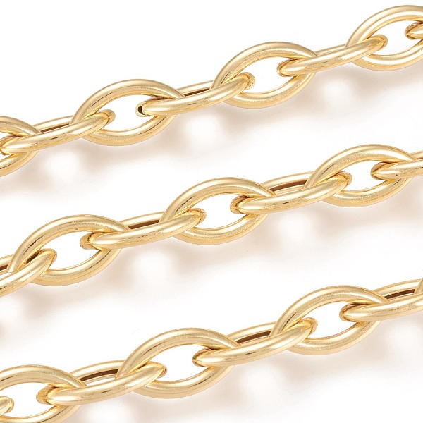 PandaHall Iron Handmade Cable Chains, with Spool, Long-Lasting Plated, Real 18K Gold Plated, 22x11.5x3mm, about 32.8 Feet(10m)/roll Iron
PandaHall Iron Handmade Cable Chains, with Spool, Long-Lasting Plated, Real 18K Gold Plated, 22x11.5x3mm, about 32.8 Feet(10m)/roll Iron