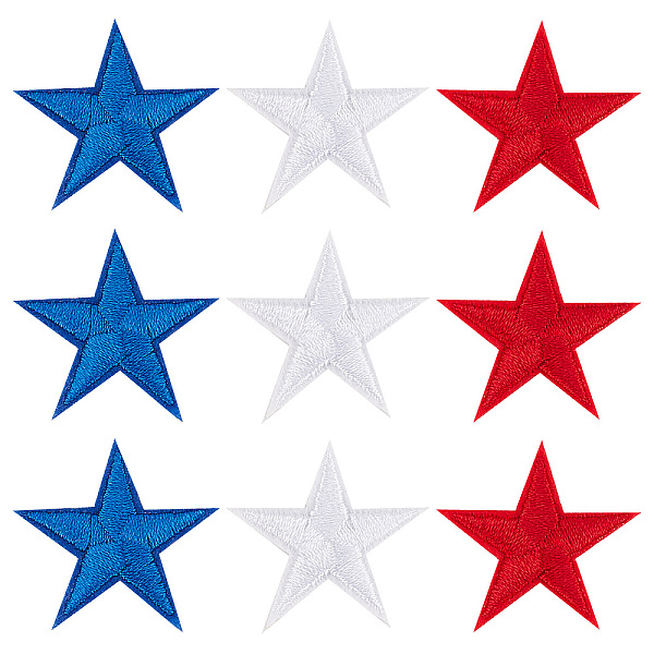 PandaHall GORGECRAFT 90PCS Pentagram Patriotic Iron on Patches Embroidery Star Cloth Patch Independence Day Patches Sew on Appliques Fabric..., Multicolor
PandaHall GORGECRAFT 90PCS Pentagram Patriotic Iron on Patches Embroidery Star Cloth Patch Independence Day Patches Sew on Appliques Fabric..., Multicolor