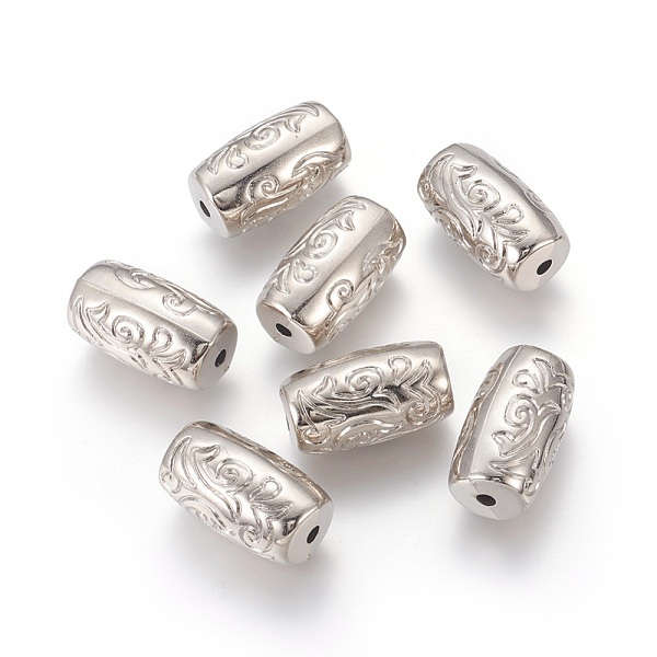 PandaHall CCB Plastic Carved Beads, Column, Platinum, 28x16mm, Hole: 3mm Plastic Column
PandaHall CCB Plastic Carved Beads, Column, Platinum, 28x16mm, Hole: 3mm Plastic Column