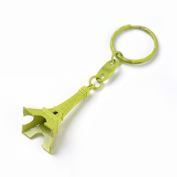 PandaHall Alloy Keychain, with Iron Ring, Eiffel Tower, Yellow Green, 98mm Alloy Others Green
PandaHall Alloy Keychain, with Iron Ring, Eiffel Tower, Yellow Green, 98mm Alloy Others Green