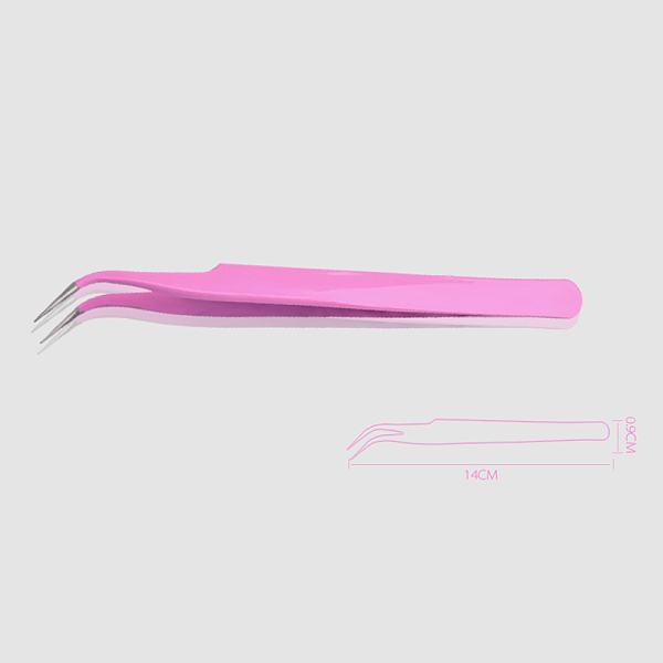 PandaHall Stainless Steel Manicure Nail Tweezers, Hot Pink, 14x0.9cm Stainless Steel Pink
PandaHall Stainless Steel Manicure Nail Tweezers, Hot Pink, 14x0.9cm Stainless Steel Pink