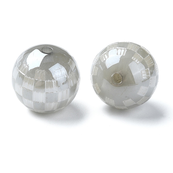 PandaHall Resin European Beads, Large Hole Tartan Round Beads, Gray, 16x16mm, Hole: 3mm Resin Round Gray
PandaHall Resin European Beads, Large Hole Tartan Round Beads, Gray, 16x16mm, Hole: 3mm Resin Round Gray