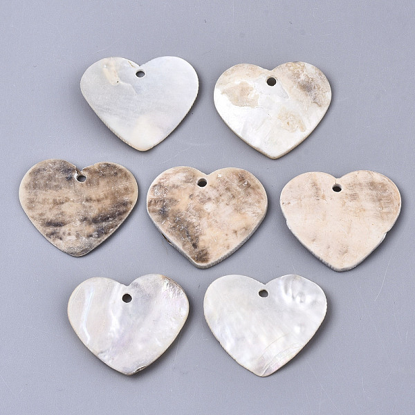PandaHall Natural Akoya Shell Pendants, Mother of Pearl Shell Pendants, Heart, Tan, 22x25x2~3mm, Hole: 1.8mm Akoya Shell Heart Orange
PandaHall Natural Akoya Shell Pendants, Mother of Pearl Shell Pendants, Heart, Tan, 22x25x2~3mm, Hole: 1.8mm Akoya Shell Heart Orange