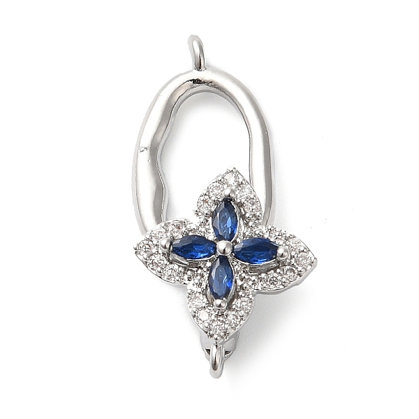 PandaHall Brass Micro Pave Cubic Zirconia Fold Over Clasps, Flower, Platinum, 25x12x7mm, Hole: 1mm Brass+Cubic Zirconia Flower Clear
PandaHall Brass Micro Pave Cubic Zirconia Fold Over Clasps, Flower, Platinum, 25x12x7mm, Hole: 1mm Brass+Cubic Zirconia Flower Clear