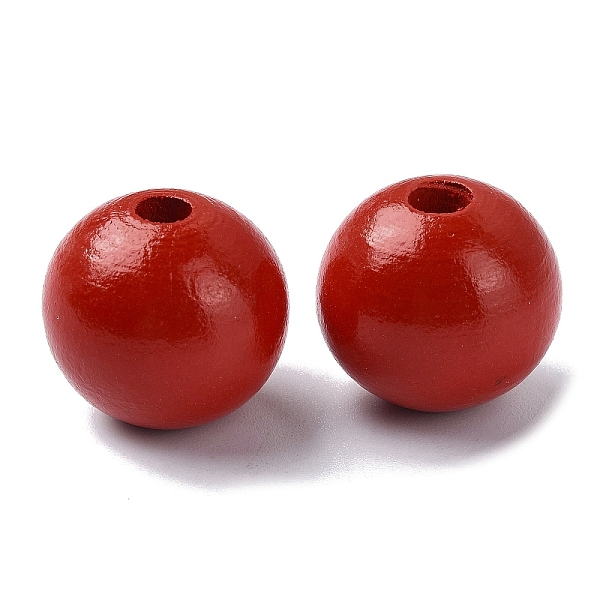 PandaHall Wood Large Hole European Beads, Round, FireBrick, 19~20x18mm, Hole: 4.2mm Wood Round Red
PandaHall Wood Large Hole European Beads, Round, FireBrick, 19~20x18mm, Hole: 4.2mm Wood Round Red