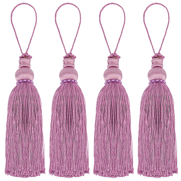 PandaHall OLYCRAFT 4Pcs Purple Polyester Tassel Pendant 10 Inch Long Tassel Key Tassel with Loops Handmade Tassel Craft for Home Hanging...
PandaHall OLYCRAFT 4Pcs Purple Polyester Tassel Pendant 10 Inch Long Tassel Key Tassel with Loops Handmade Tassel Craft for Home Hanging...