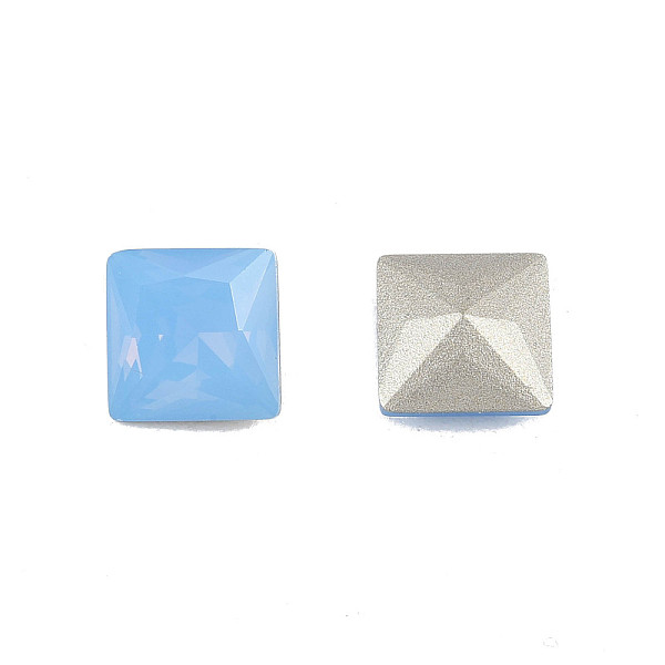 PandaHall K9 Glass Rhinestone Cabochons, Pointed Back & Back Plated, Faceted, Square, Sapphire, 8x8x4.5mm Glass Rhinestone Square Blue
PandaHall K9 Glass Rhinestone Cabochons, Pointed Back & Back Plated, Faceted, Square, Sapphire, 8x8x4.5mm Glass Rhinestone Square Blue