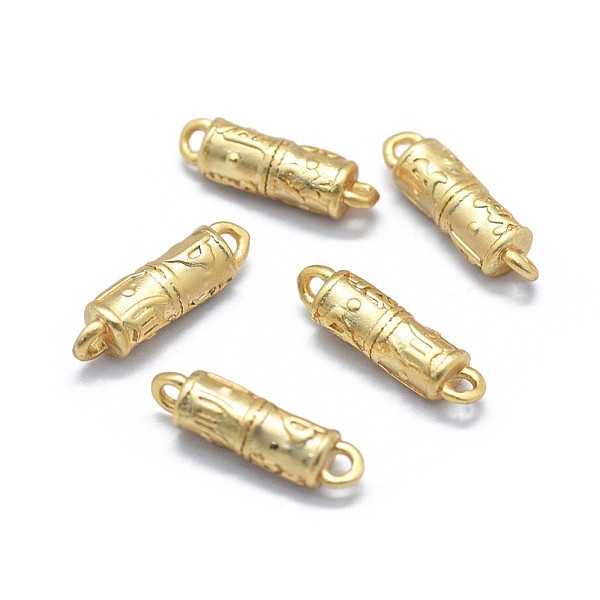 PandaHall Brass Links connectors, Long-Lasting Plated, Column, Golden, 15x4mm, Hole: 1.2mm Brass Column
PandaHall Brass Links connectors, Long-Lasting Plated, Column, Golden, 15x4mm, Hole: 1.2mm Brass Column