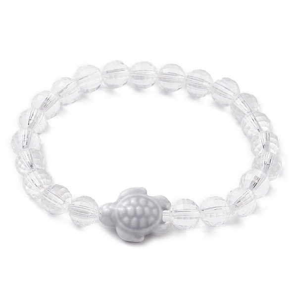 PandaHall Handmade Porcelain Turtle Stretch Bracelets, 7.5mm Faceted Round Transparent Acrylic Beaded Stretch Bracelets, Clear, Inner...
PandaHall Handmade Porcelain Turtle Stretch Bracelets, 7.5mm Faceted Round Transparent Acrylic Beaded Stretch Bracelets, Clear, Inner...