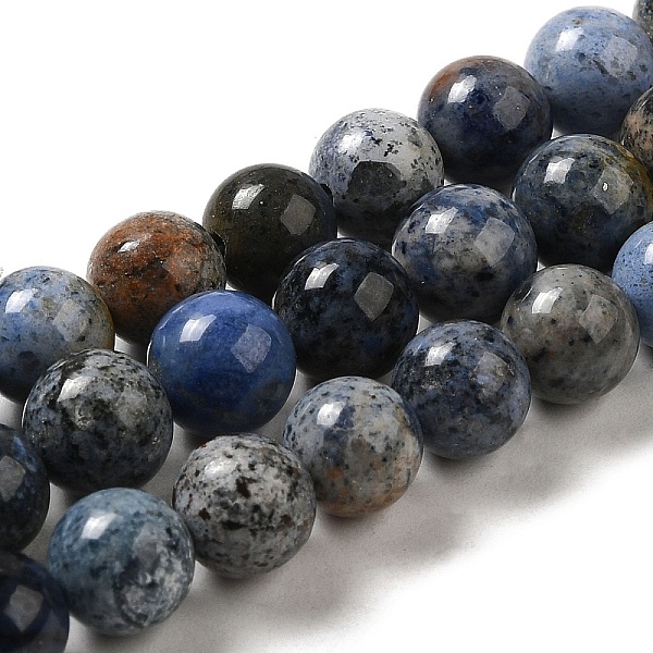 PandaHall Natural Dumortierite Quartz Beads Strands, Round, 8~8.5mm, Hole: 1.2mm, about 49pcs/strand, 14.96~15.24''(38~38.7cm) Dumortierite...
PandaHall Natural Dumortierite Quartz Beads Strands, Round, 8~8.5mm, Hole: 1.2mm, about 49pcs/strand, 14.96~15.24''(38~38.7cm) Dumortierite...