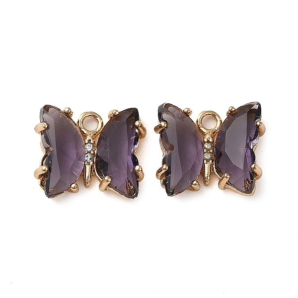PandaHall Brass with Glass Pendants, Butterfly, Purple, 10x12x4mm, Hole: 1.2mm Brass Butterfly Purple
PandaHall Brass with Glass Pendants, Butterfly, Purple, 10x12x4mm, Hole: 1.2mm Brass Butterfly Purple