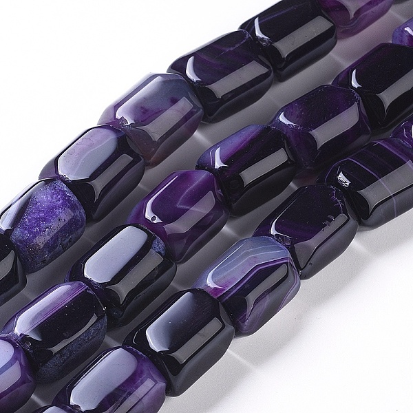 PandaHall Natural Agate Beads Strands, Dyed & Heated, Column, Indigo, 20x15mm, Hole: 1.2mm, about 19pcs/strand, 14.76 inch(37.5cm) Natural..., Purple
PandaHall Natural Agate Beads Strands, Dyed & Heated, Column, Indigo, 20x15mm, Hole: 1.2mm, about 19pcs/strand, 14.76 inch(37.5cm) Natural..., Purple