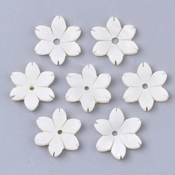 PandaHall Freshwater Shell Beads, Flower, Seashell Color, 15x13.5x3mm, Hole: 1.6mm Freshwater Shell Flower
PandaHall Freshwater Shell Beads, Flower, Seashell Color, 15x13.5x3mm, Hole: 1.6mm Freshwater Shell Flower