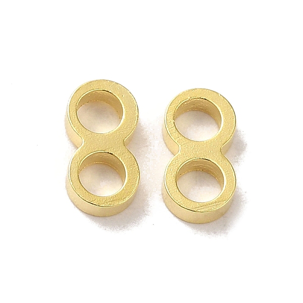 PandaHall Brass Linking Rings, Number 8 Connector, Real 24K Gold Plated, 4x8x1.8mm, Inner Diameter: 2.8mm Brass Number
PandaHall Brass Linking Rings, Number 8 Connector, Real 24K Gold Plated, 4x8x1.8mm, Inner Diameter: 2.8mm Brass Number
