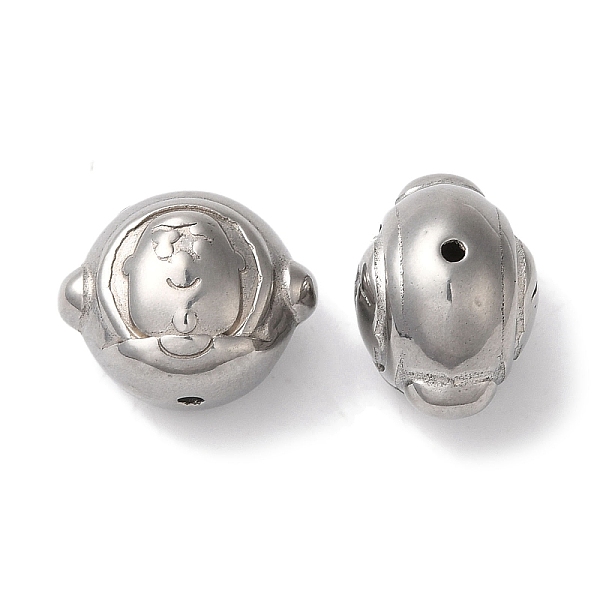 PandaHall 304 Stainless Steel Beads, Flat Round, Stainless Steel Color, 11x13.5x10mm, Hole: 1.2mm 304 Stainless Steel Flat Round
PandaHall 304 Stainless Steel Beads, Flat Round, Stainless Steel Color, 11x13.5x10mm, Hole: 1.2mm 304 Stainless Steel Flat Round