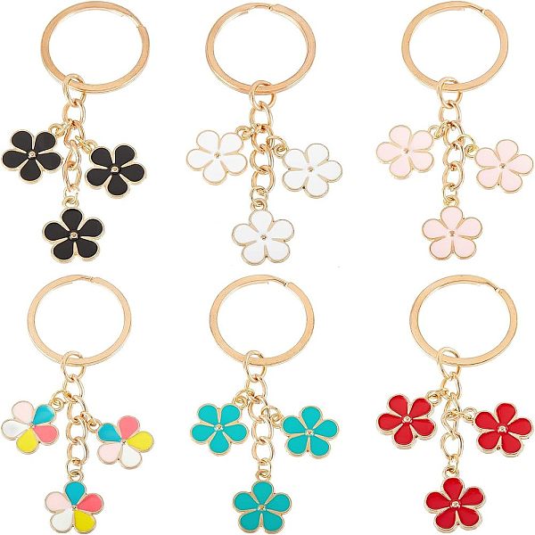 PandaHall OLYCRAFT 12 Pcs Alloy Enamel Keychains Daisy Key Chain Flower Pattern Key Ring Pendant for Purse with Rectangle Velvet Pouches for..., Multicolor
PandaHall OLYCRAFT 12 Pcs Alloy Enamel Keychains Daisy Key Chain Flower Pattern Key Ring Pendant for Purse with Rectangle Velvet Pouches for..., Multicolor