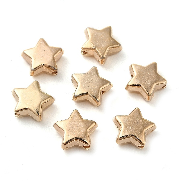PandaHall CCB Plastic Beads, Star, Light Gold, 9x9.5x4mm, Hole: 1.5mm Plastic Star
PandaHall CCB Plastic Beads, Star, Light Gold, 9x9.5x4mm, Hole: 1.5mm Plastic Star