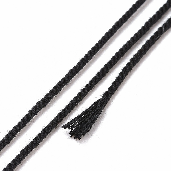 PandaHall Cotton Cord, Braided Rope, with Paper Reel, for Wall Hanging, Crafts, Gift Wrapping, Black, 1.2mm, about 27.34 Yards(25m)/Roll...
PandaHall Cotton Cord, Braided Rope, with Paper Reel, for Wall Hanging, Crafts, Gift Wrapping, Black, 1.2mm, about 27.34 Yards(25m)/Roll...