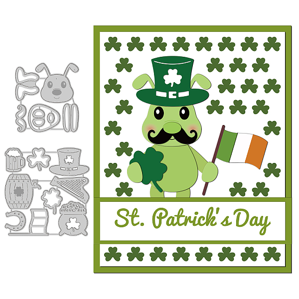 PandaHall 2Pcs 2 Styles Saint Patrick's Day Carbon Steel Cutting Dies Stencils, for DIY Scrapbooking, Photo Album, Decorative Embossing...
PandaHall 2Pcs 2 Styles Saint Patrick's Day Carbon Steel Cutting Dies Stencils, for DIY Scrapbooking, Photo Album, Decorative Embossing...