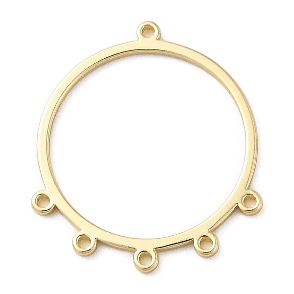 PandaHall Brass Chandelier Component Links, Connector, Golden, Round, 23x20x1mm, Hole: 0.9mm Brass Round
PandaHall Brass Chandelier Component Links, Connector, Golden, Round, 23x20x1mm, Hole: 0.9mm Brass Round