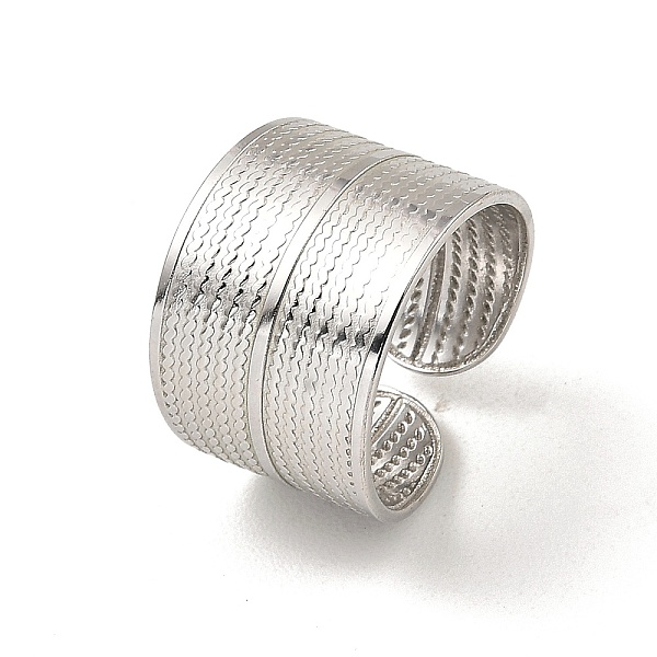 PandaHall 304 Stainless Steel Open Cuff Rings, Wide Band Ring, Stainless Steel Color, US Size 6 3/4(17.1mm) 304 Stainless Steel
PandaHall 304 Stainless Steel Open Cuff Rings, Wide Band Ring, Stainless Steel Color, US Size 6 3/4(17.1mm) 304 Stainless Steel