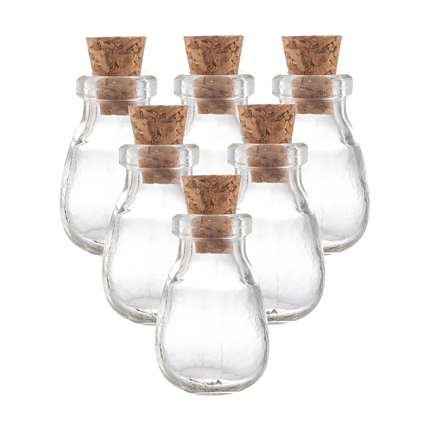 PandaHall Oval Glass Bottle for Bead Containers, with Cork Stopper, Wishing Bottle, Clear, 25x15mm, Hole: 6mm, Bottleneck: 9mm in diameter...
PandaHall Oval Glass Bottle for Bead Containers, with Cork Stopper, Wishing Bottle, Clear, 25x15mm, Hole: 6mm, Bottleneck: 9mm in diameter...