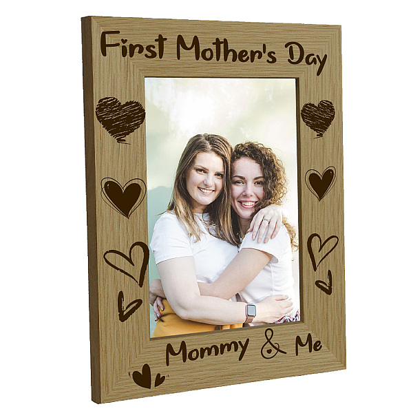 PandaHall CREATCABIN First Mother's Day Picture Frame Wood Photo Frames Engraved Display Wooden Tabletop for Hanging Wall Gallery Birthday...
PandaHall CREATCABIN First Mother's Day Picture Frame Wood Photo Frames Engraved Display Wooden Tabletop for Hanging Wall Gallery Birthday...