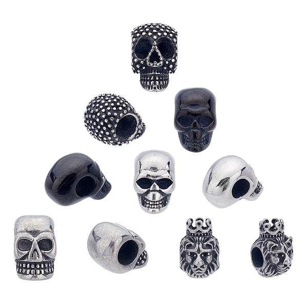 PandaHall Unicraftale 10Pcs 5 Style 304 Stainless Steel European Beads, Large Hole Beads, Mixed Shapes, Mixed Color, 2pcs/style 304...
PandaHall Unicraftale 10Pcs 5 Style 304 Stainless Steel European Beads, Large Hole Beads, Mixed Shapes, Mixed Color, 2pcs/style 304...