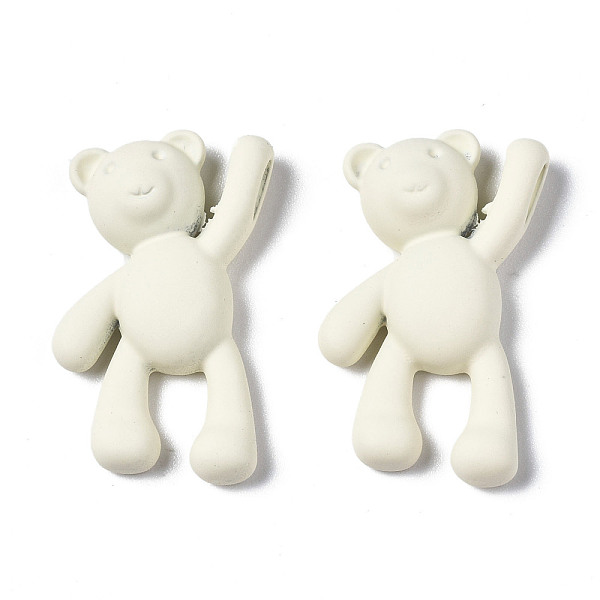PandaHall Spray Painted Alloy Pendants, Cadmium Free & Nickel Free & Lead Free, Bear, White, 26x17x5.5mm, Hole: 2x4mm Alloy Bear White
PandaHall Spray Painted Alloy Pendants, Cadmium Free & Nickel Free & Lead Free, Bear, White, 26x17x5.5mm, Hole: 2x4mm Alloy Bear White