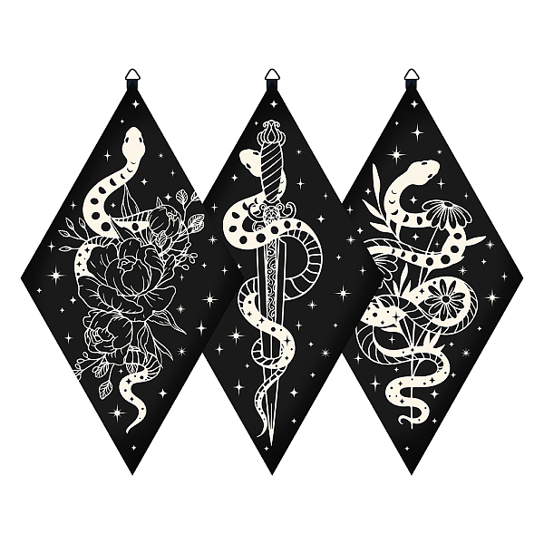 PandaHall CRASPIRE 3pcs Snake Flower Witchy Wall Decor Wooden Minimalist Wooden Wall Art Black Gothic Farmhouse Rustic Boho Tarot Pendulum...
PandaHall CRASPIRE 3pcs Snake Flower Witchy Wall Decor Wooden Minimalist Wooden Wall Art Black Gothic Farmhouse Rustic Boho Tarot Pendulum...