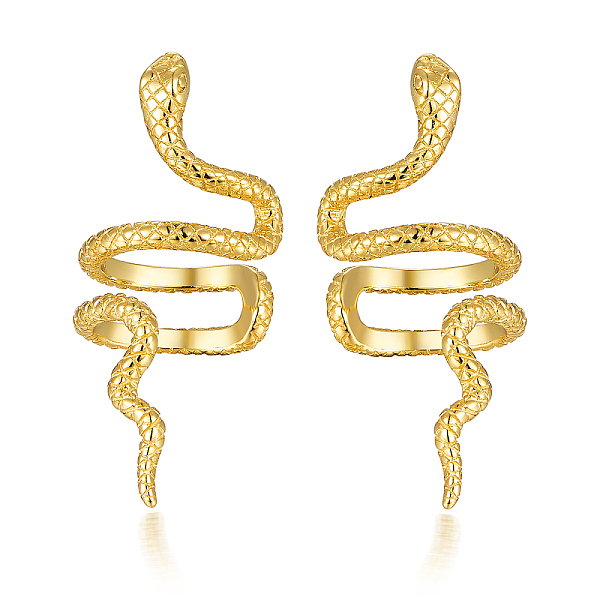 PandaHall S925 Silver Snake Clip Earrings Retro Style Non-Piercing Ear Cuff Sterling Silver
PandaHall S925 Silver Snake Clip Earrings Retro Style Non-Piercing Ear Cuff Sterling Silver