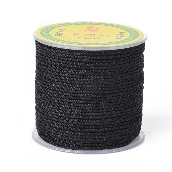 PandaHall Polyester Braided Cord for Jewelry Making, Black, 2mm, about 27.34 yards(25m)/roll Polyester Black
PandaHall Polyester Braided Cord for Jewelry Making, Black, 2mm, about 27.34 yards(25m)/roll Polyester Black