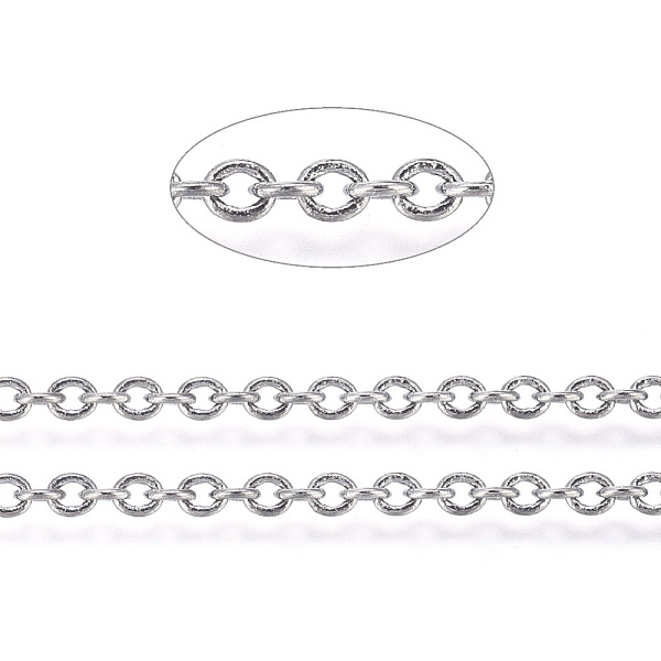 PandaHall Brass Cable Chains, Soldered, with Spool, Oval, Cadmium Free & Lead Free, Gunmetal, 2.5x2x0.45mm, about 301.83 Feet(92m)/roll....
PandaHall Brass Cable Chains, Soldered, with Spool, Oval, Cadmium Free & Lead Free, Gunmetal, 2.5x2x0.45mm, about 301.83 Feet(92m)/roll....