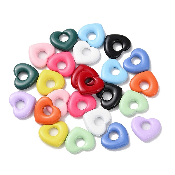PandaHall Spray Painted Alloy European Beads, Large Hole Heart Beads, Mixed Color, 16x18x4mm, Hole: 5.5mm Alloy Heart Multicolor
PandaHall Spray Painted Alloy European Beads, Large Hole Heart Beads, Mixed Color, 16x18x4mm, Hole: 5.5mm Alloy Heart Multicolor