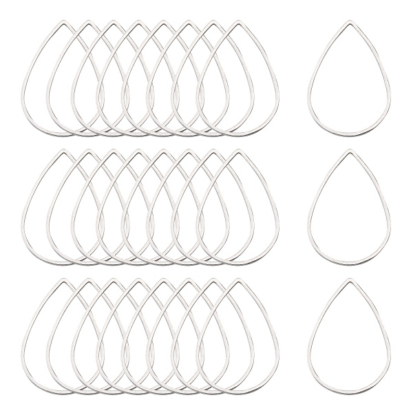 PandaHall Brass Linking Rings, Nickel Free, teardrop, Platinum, 25x16.5x1mm, Inner Measure: 15.5x24mm Brass Teardrop
PandaHall Brass Linking Rings, Nickel Free, teardrop, Platinum, 25x16.5x1mm, Inner Measure: 15.5x24mm Brass Teardrop